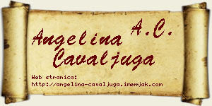 Angelina Čavaljuga vizit kartica